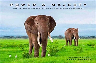 Power and Majesty : The plight and preservation of the African Elephant (Hardcover)