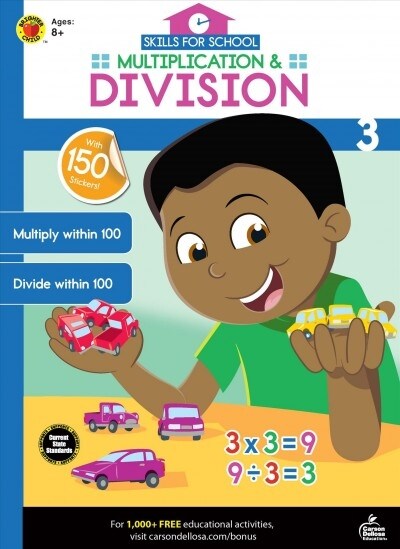 Skills for School Multiplication & Division, Grade 3 (Paperback)