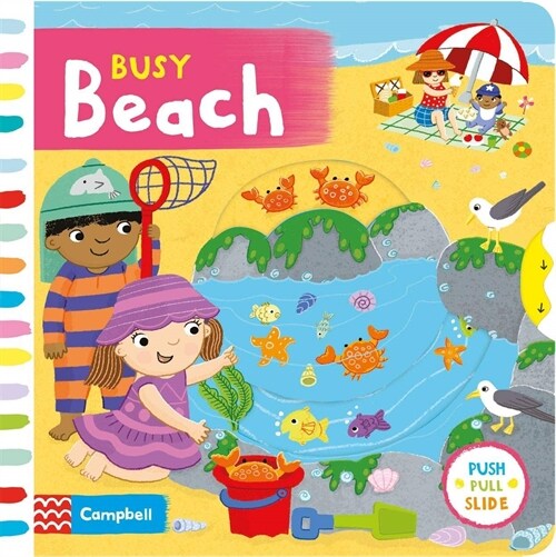Busy Beach (Board Book)