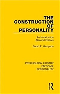 The Construction of Personality : An Introduction (Second Edition) (Hardcover, 2 ed)