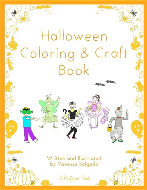 Halloween Coloring & Craft Book (Paperback)