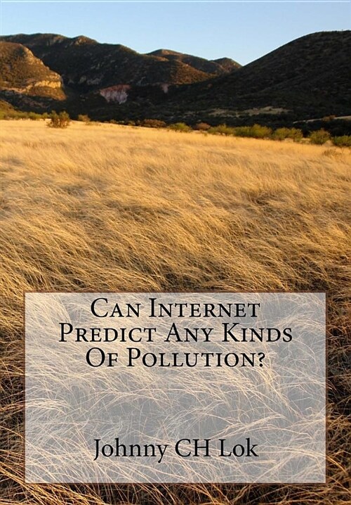 Can Internet Predict Any Kinds of Pollution? (Paperback)