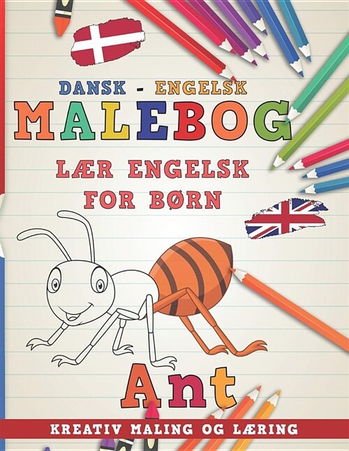 Malebog Dansk - Engelsk I L (Paperback)