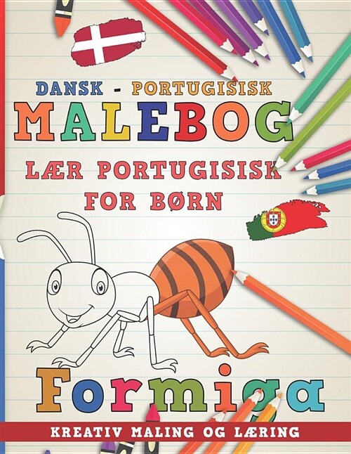 Malebog Dansk - Portugisisk I L (Paperback)
