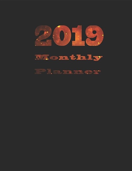 2019 Monthly Planner (Paperback)