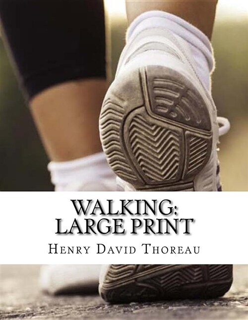 Walking: Large Print (Paperback)