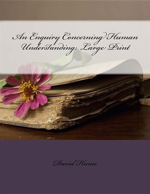 An Enquiry Concerning Human Understanding: Large Print (Paperback)