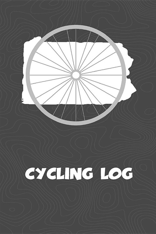 Cycling Log: Pennsylvania Cycling Log for Tracking and Monitoring Your Workouts and Progress Towards Your Bicycling Goals. a Great (Paperback)