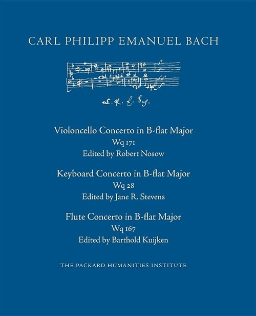 Concerto in B-Flat Major, Wq 171 (Paperback)