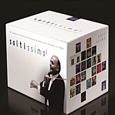 [중고] 솔티시모 2 - 1970년대 데카 관현악 녹음 전집 (오리지널 LP 커버, 오리지널 마스터 테이프 리마스터링) [53CDs + 5 DVDs]