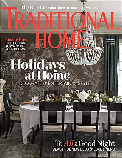 BHG Traditional Home (격월간 미국판): 2018년 11/12월호
