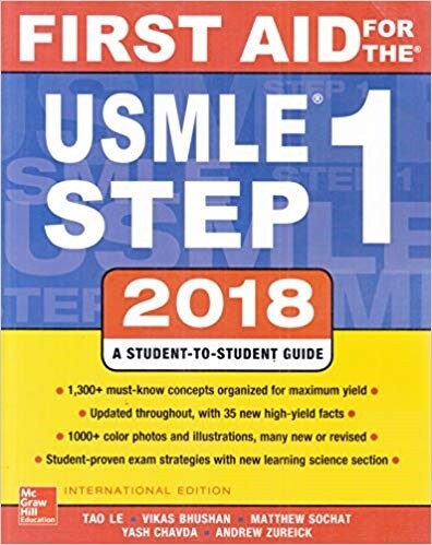 [중고] First Aid for the USMLE Step 1 2018 (Paperback, 28th)