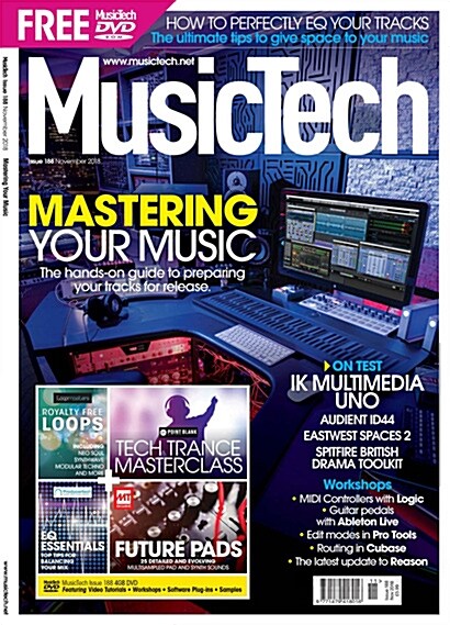 Music Tech Magazine (월간 영국판): 2018년 11월호