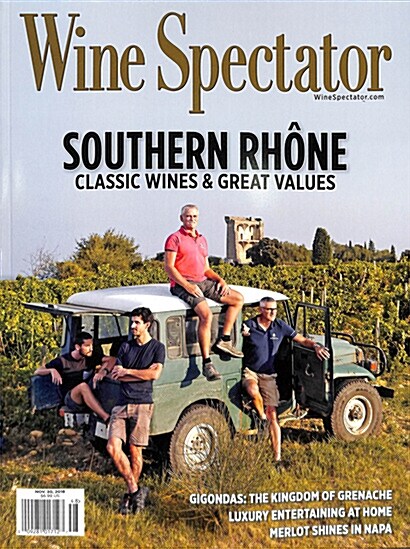 Wine Spectator (월간 미국판): 2018년 11월 30일