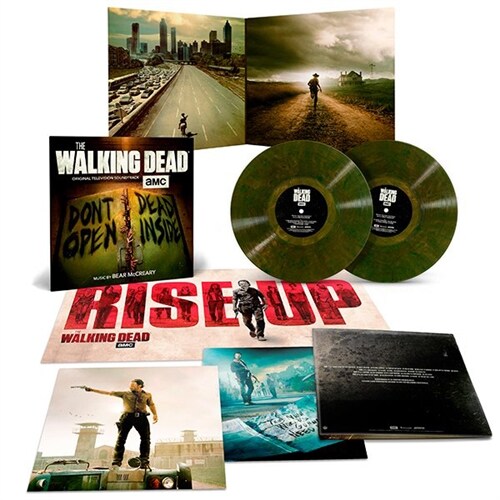 [수입] The Walking Dead O.S.T [140g 2LP] [Marbled Green 컬러반] [게이트폴드 슬리브]