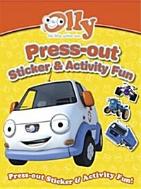 Olly the Little White Van Press-out Sticker & Activity Fun (Paperback)