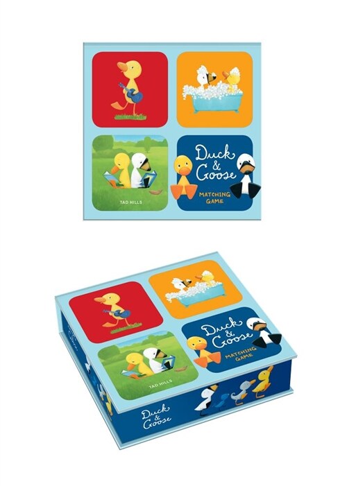 Duck & Goose Matching Game: A Memory Game with 20 Matching Pairs for Children (Board Games)