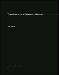 Word formation in generative grammar