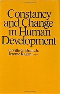 Constancy and Change in Human Development (Hardcover)