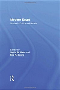 Modern Egypt : Studies in Politics and Society (Paperback)