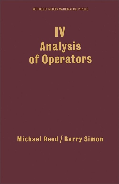 IV: Analysis of Operators: Volume 4 (Hardcover)