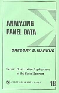 Analyzing Panel Data (Paperback)