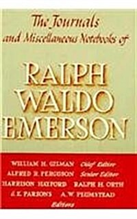 Journals and Miscellaneous Notebooks of Ralph Waldo Emerson (Hardcover)