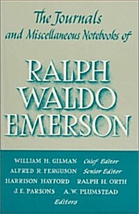 Journals and Miscellaneous Notebooks of Ralph Waldo Emerson (Hardcover)