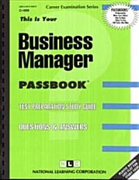 Business Manager: Passbooks Study Guide (Spiral)