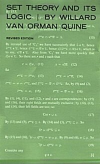 Set Theory and Its Logic: Revised Edition (Paperback, 2, Revised)