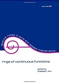 Rings of Continuous Functions (Paperback)