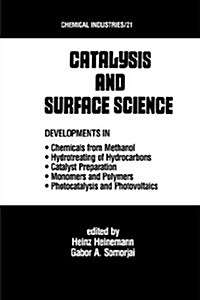 Catalysis and Surface Science (Paperback)