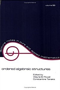 Ordered Algebraic Structures (Paperback)