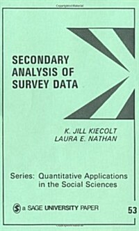 Secondary Analysis of Survey Data (Paperback)