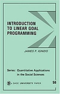 Introduction to Linear Goal Programming (Paperback)
