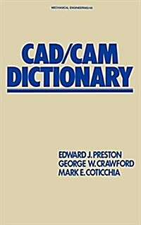 CAD/CAM Dictionary (Hardcover)
