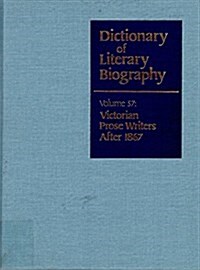 Victorian Prose Writers After 1867 (Hardcover)