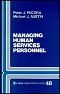 Managing Human Services Personnel (Paperback)
