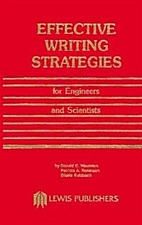 Effective Writing Strategies for Engineers and Scientists (Hardcover)