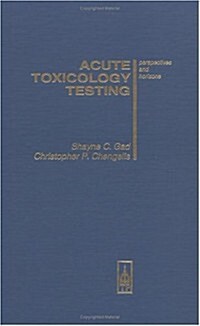 Acute Toxicology Testing (Hardcover)