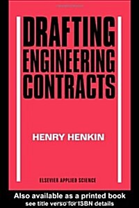 Drafting Engineering Contracts (Hardcover)