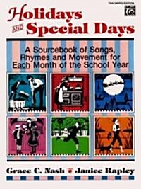 Holidays and Special Days (Paperback, Teachers Guide)