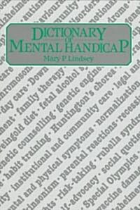 Dictionary of Mental Handicap (Hardcover)