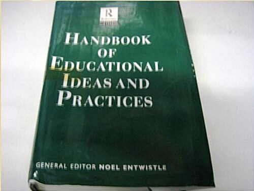 [중고] Handbook of Educational Ideas and Practices (Hardcover)