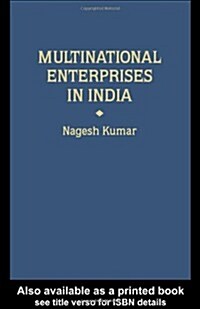 Multinational Enterprises in India : Industrial Distribution (Hardcover)