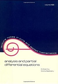 Analysis and Partial Differential Equations: A Collection of Papers Dedicated to Mischa Cotlar (Paperback)
