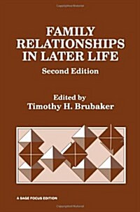 Family Relationships in Later Life (Paperback, 2)