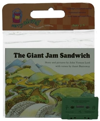 The Giant Jam Sandwich (Paperback, Cassette)