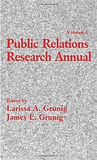 Public Relations Research Annual (Hardcover)