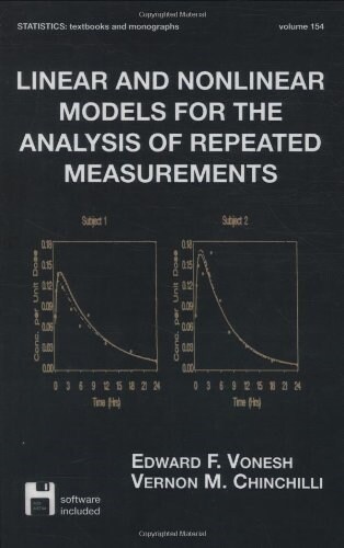 [중고] Linear and Nonlinear Models for the Analysis of Repeated Measurements (Hardcover, Diskette)